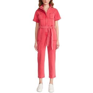 Bb Dakota by Steve Madden Women's Ramona Utility Jumpsuit - Red Size M
